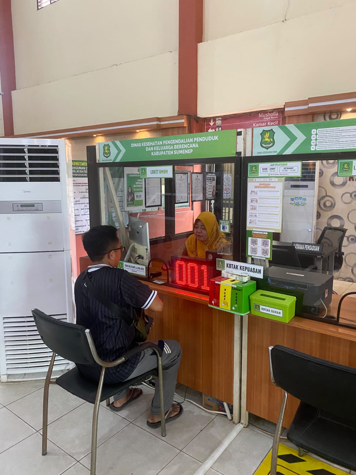 Pemberian layanan konsultasi kepengurusan reaktivasi UHC dari mandiri